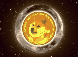 Dogecoin in salita del 10% in 24 ore Dogecoin in salita del 10%